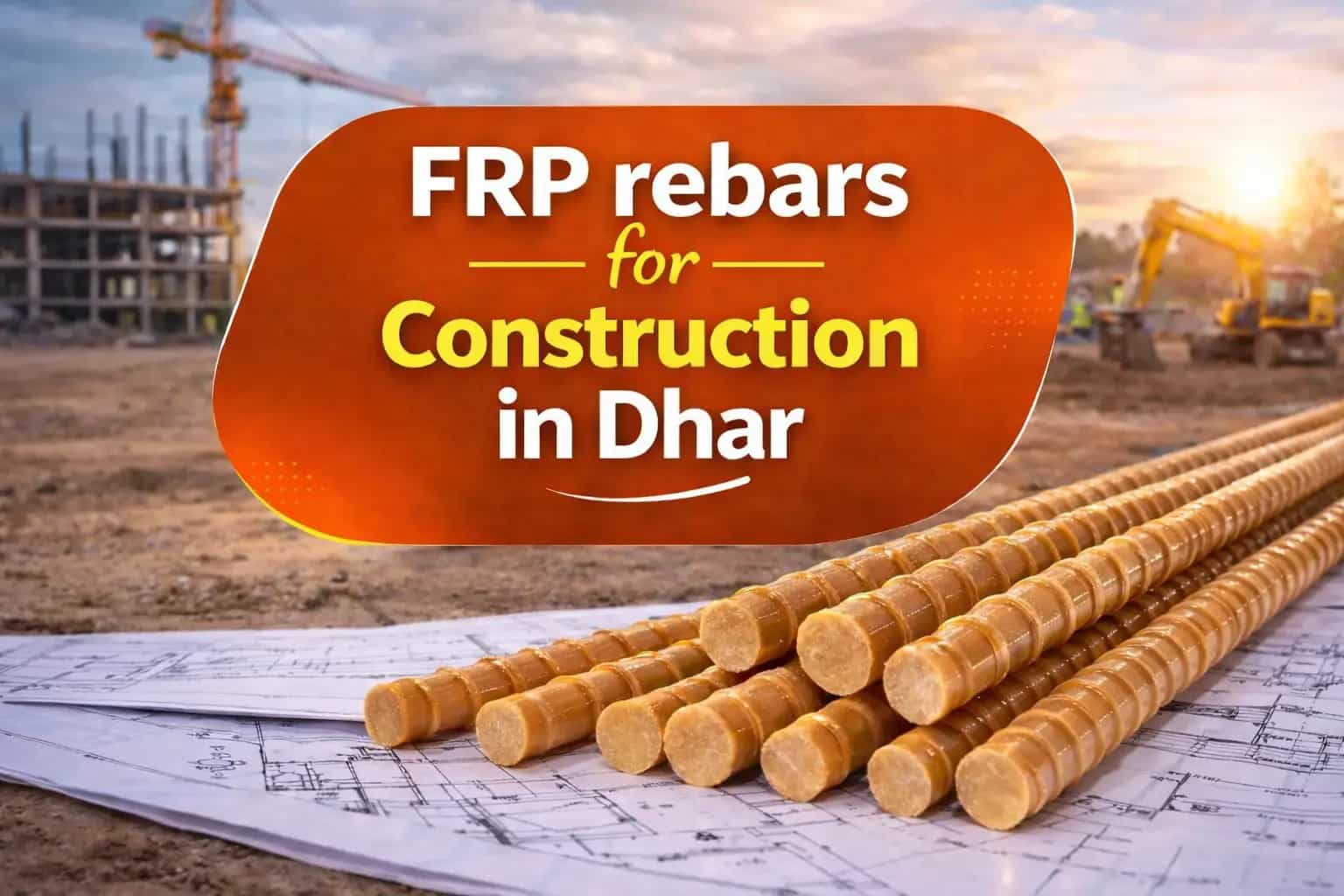 FRP Bars for Construction in Dhar – Complete Guide to GFRP Rebar