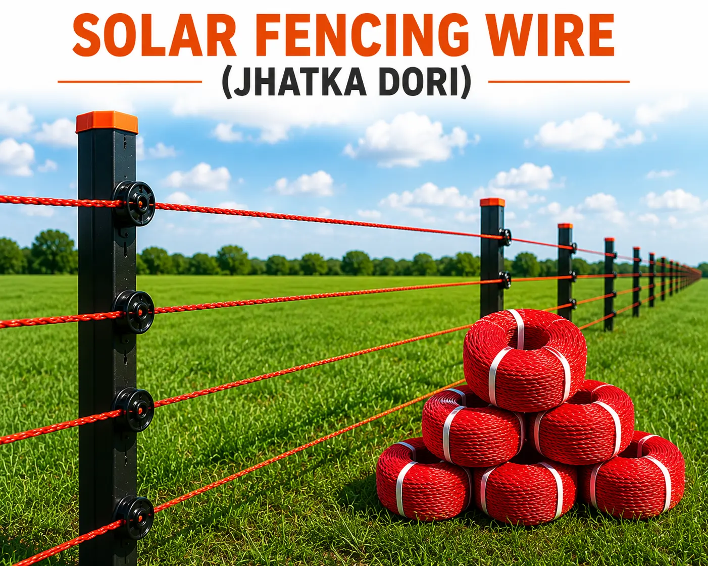 Jhatka Dori used in farm fencing