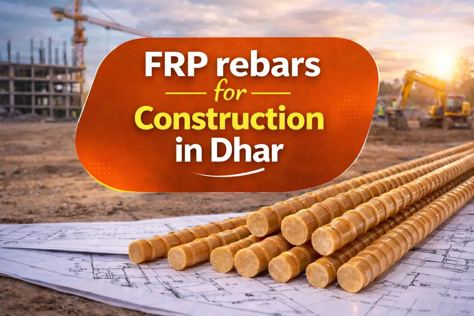 FRP Bars for Construction in Dhar – Complete Guide to GFRP Rebar