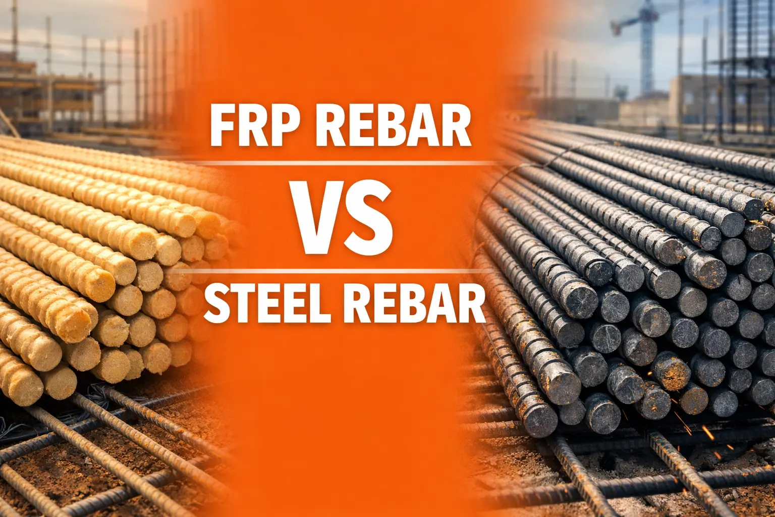 FRP Rebar vs Steel Rebar: Which is Better for Construction?