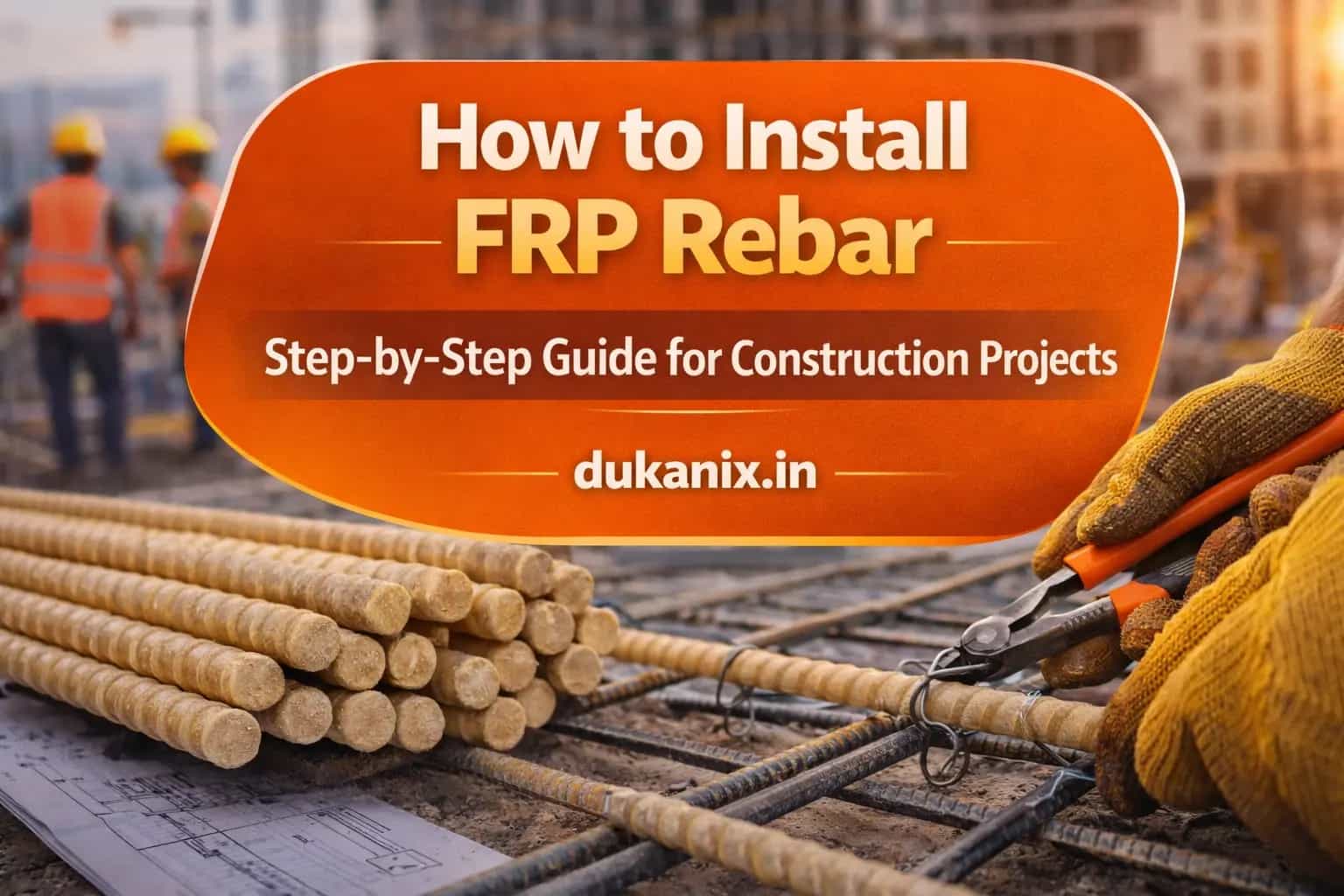 How to Install FRP Rebar: Step-by-Step Guide for Construction Projects
