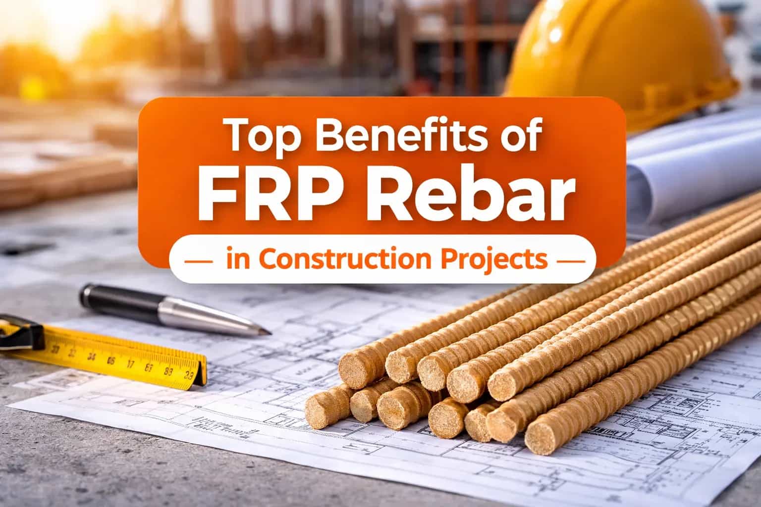 Top Benefits of FRP Rebar in Construction Projects